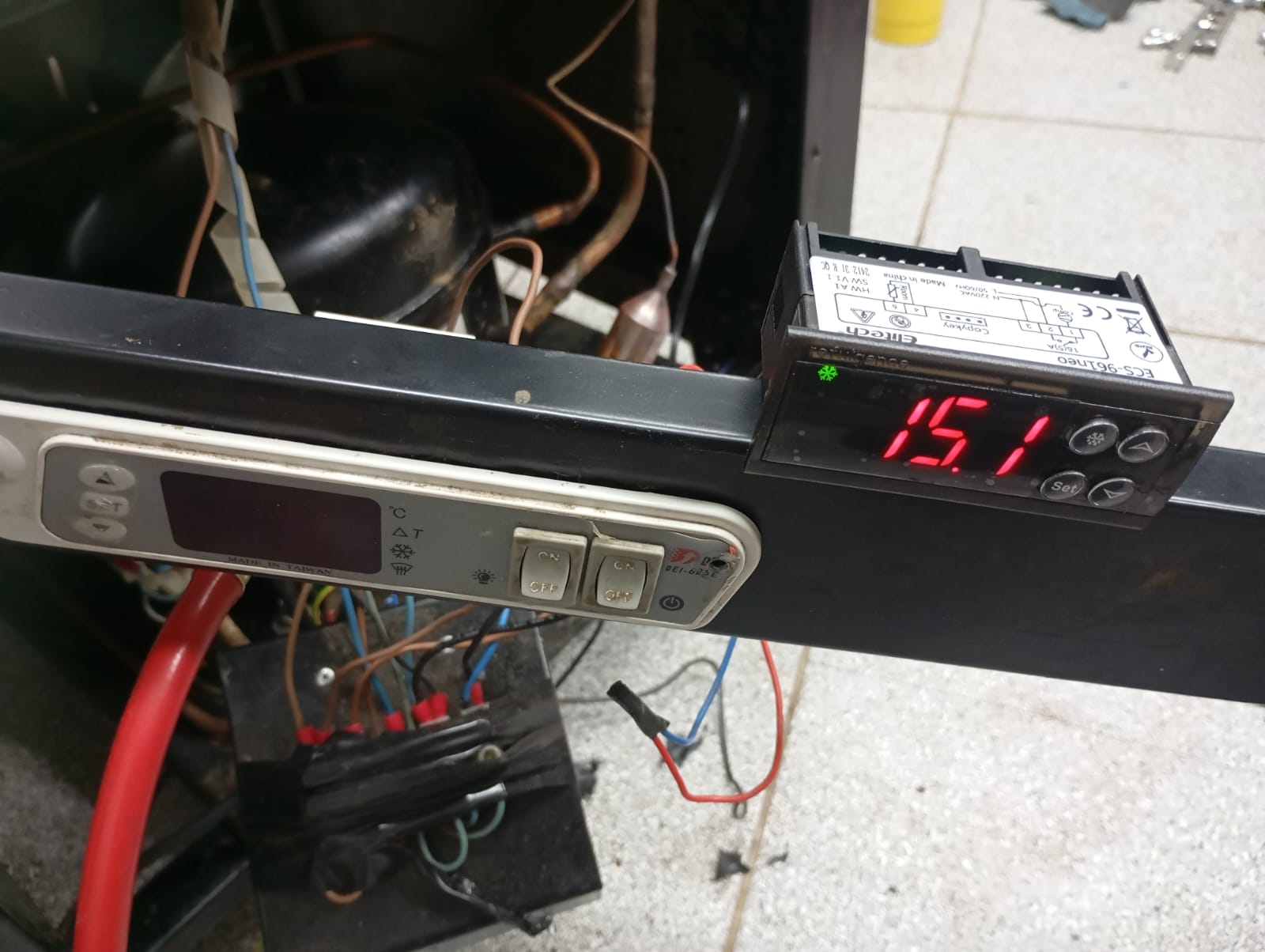 Calibración control de temperatura